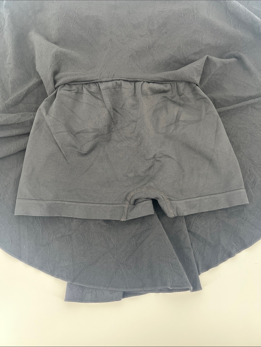 Alo Black Skater Dress with Scoop Neck - Picture 3 of 6